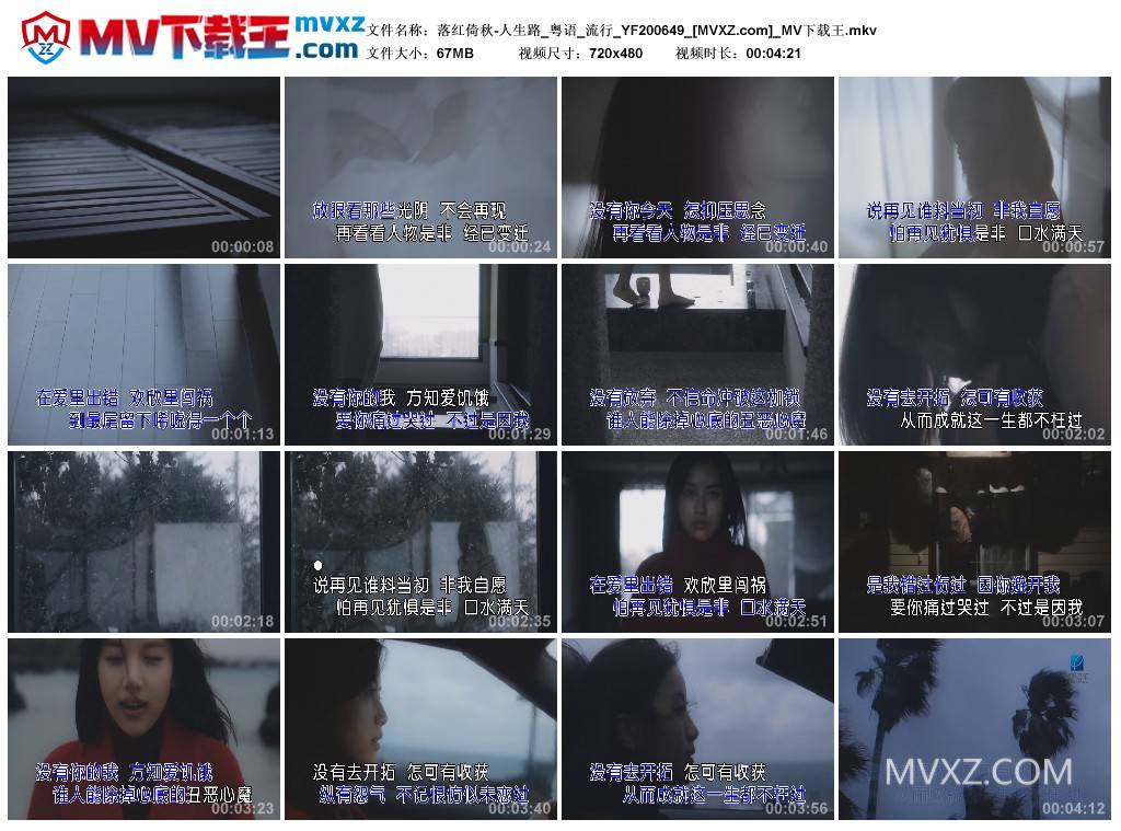 落红倚秋-人生路_粤语_流行_YF200649